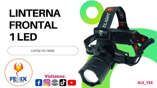 Linterna Frontal 1 LED Cafini CN-7669C