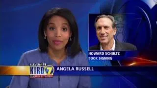 Howard Schultz book signing disrupted by Sonics fans - KIRO TV - 4/8/11