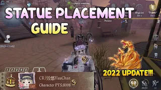 STATUE PLACEMENT GUIDE FOR GALATEA CHAN (Season 22 Updated Guide) |【Identity V】