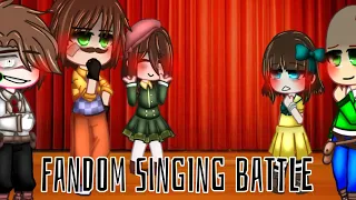 || Fandom Singing Battle || (Little Misfortune, Fran Bow, FNaF, Hello Neighbor, and Baldi's Basics)