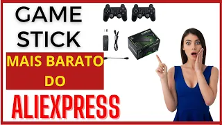 GAME STICK 4K mais BARATO do ALIEXPRESS por R$111