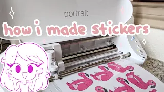 How I Made Stickers | Silhouette Portrait 3 Unboxing