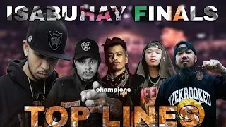 ISABUHAY FINALS TOP LINES 2013-2022 | @fliptopbattles