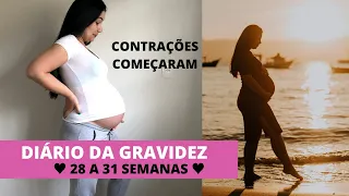 DIÁRIO DA GRAVIDEZ 7º MÊS ♥ 28 a 31 SEMANAS  ♥ #VEDA2020