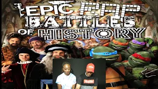 EPIC RAP BATTLE - Artists vs TMNT. *HE REACTS*