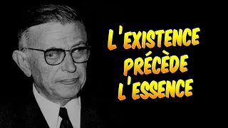 Philosophie - Sartre « L'existence précède l'essence » explication