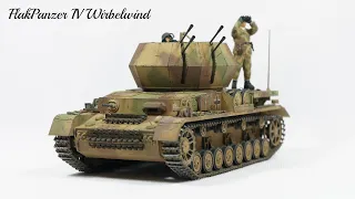 FlakPanzer IV Wirbelwind 1/35  - Academy - AA Tank model