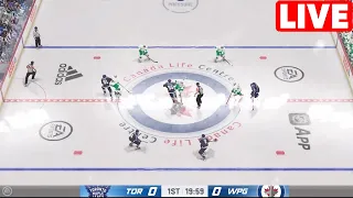 NHL LIVE - Winnipeg Jets vs Toronto Maple Leafs - 27th Jan 2024 | NHL Full Game Highlights NHL 24