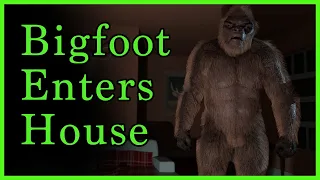 Creepy BIGFOOT ENTERS HOUSE [Dogman Narratives]