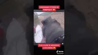 Ukrainian Citizen in FIREFIGHT with Russia Forces crazy Footage