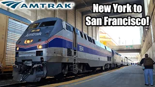 New York to San Francisco by Amtrak Train!