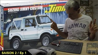 Suzuki Jimny 1/24 Fujimi  HuetMotorsport  Episode 1 Saison 2