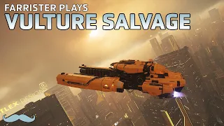 Salvaging with Drake Vulture | Star Citizen 3.19 4K Gameplay