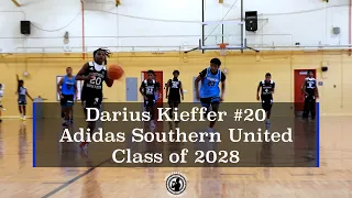 Darius Kieffer (Adidas Southern United 2028 PG) - Broncos National Tune-Up Highlights