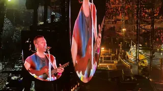 Coldplay Live 2023 Yellow San Diego 9/27