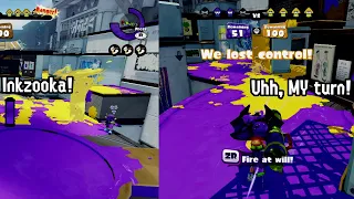 These Are Only Broken On The Right Tentacles - Splatoon 1 Clips