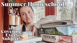 Summer School Plans | New Curriculum & Learning Games For Elementary Homeschool