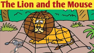 The Lion and The Mouse Moral Story in English | Bedtime Moral Story For Children