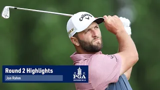 Jon Rahm Shoots One-Under 69 | Round 2 | PGA Championship | 2022