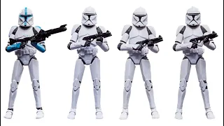 Star Wars Vintage Collection Phase 1 Clone Trooper 4-Pack UNBOXING AND REVIEW