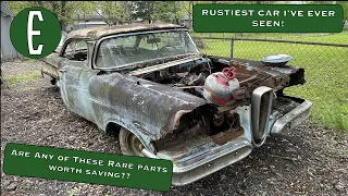 Picking Parts off the Rustiest 1958 Edsel Ranger for our Pacer!