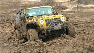 NIVA vs JEEP GRAND Cherokee vs WRANGLER Rubicon vs SUBARU Forester [MUD Off Road]