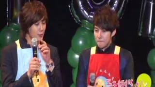 SS501 Kim Hyung Jun Bobo Park Jung Min - Happy Birthday Party