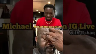 SHAQUILLE ONEAL AND MICHAEL BLACKSON ROAST ! SHAQ HOUSE INSTEAD OF 1.5 MIL HE MEANT 2.5! #stayathome