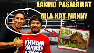 Ganito pala ang Trato ni MANNY PACQUIAO sa mga Banyagang Sparring Partner 🥊 l nakabili ng bahay!