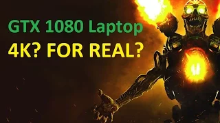 Doom Asus G701 4K gaming laptop - Doom GTX 1080 laptop 4K