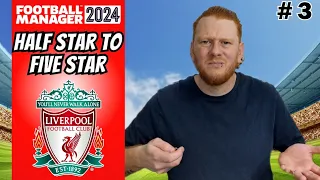 Just ARSENAL - Half Star to Five Star: Football Manager 2024 | Episode 3 - LIVERPOOL