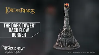 Lord of the Rings Barad Dur Backflow Incense Burner Unboxed | Nemesis Now