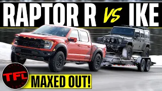 I Max Out the New 2023 Ford F-150 Raptor R on the World's Toughest Towing Test & This Is the Result