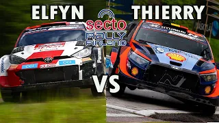 WRC Rally Finland 2023 | Elfyn Evans vs Thierry Neuville