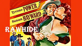 Rawhide  | Full Length Western | 1951 HD English subtitles | Tyrone Power | Susan Hayward