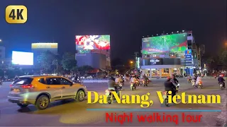 4K Da Nang Walking Tour〈Vietnam〉/Night walk in Da Nang “Walk through popular resorts in Vietnam”