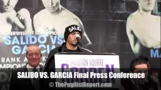 Orlando SALIDO vs. Mikey GARCIA Final Press Conference from Madison Square Garden