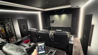 Salle de cinéma privée 7.2.4 klipsch