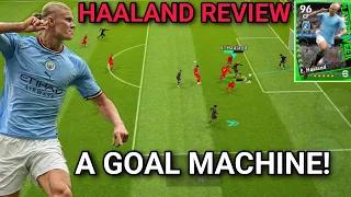 99 Rated POTW E. Haaland Is A Goal Machine | Review | eFootball 2023 Mobile