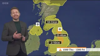 UK Weather THURSDAY WEATHER FORECAST 09/03/2023 - BBC Weather Forecast - Tomasz Schafernaker
