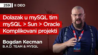 Bogdan Kecman, B.A.D. team & MySQL - Pojačalo podcast EP 259