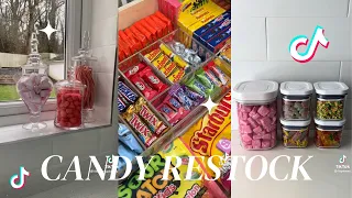 ✨”Restocking my candy drawer“✨ | ASMR Sounds | Tiktok compilation