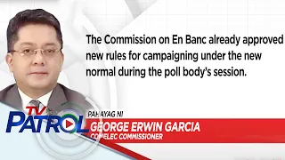 Campaign rallies sa lugar na nasa Alert level 1 at 2 hindi na kailangan kumuha ng permit sa Comelec