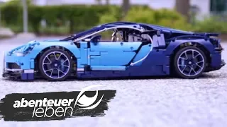 Ein Sportwagen aus Legosteinen - der Lego Bugatti Chiron | Abenteuer Leben | kabel eins