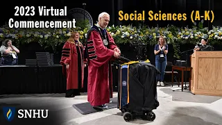 Virtual Commencement: Social Sciences (Last Names A-K), Saturday, Dec 9 at 2pm ET