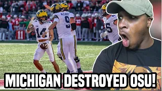 #3 Michigan vs #2 Ohio State | 2022 College Football Highlights Reaction