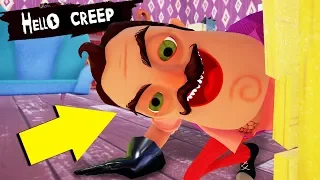 CAN I *FINALLY* ESCAPE FROM THIS CREEP?! (New Hello Creep) | Hello Neighbor Mod Gameplay