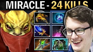 Bounty Hunter Dota Gameplay Miracle with 24 Kills and Khanda