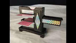 How to make the "zig zag pack of cards" magic trick. Step by step tutorial.