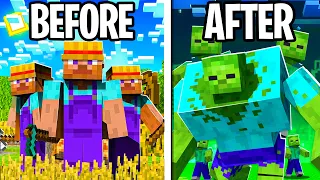 Minecraft Players Simulate a Zombie Apocalypse...